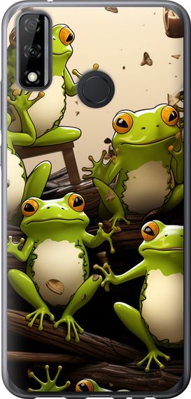 Чехол на Huawei P Smart 2020 Жабки "5656u-2060-17620"