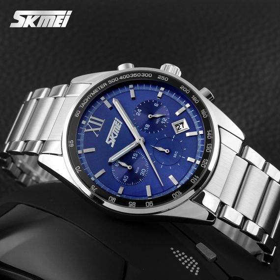 Skmei 9096BU Blue | Зображення 1
