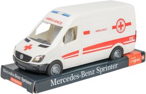 Машинка Tigres Mercedes-Benz Sprinter швидка допомога 39712 біла