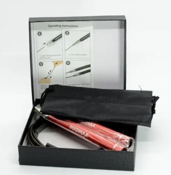 Скакалка швидкісна на підшипниках алюмінієва MadMax MFA-286 Speed jump rope Red 3 м (MFA-286-RED-U) | Зображення 3
