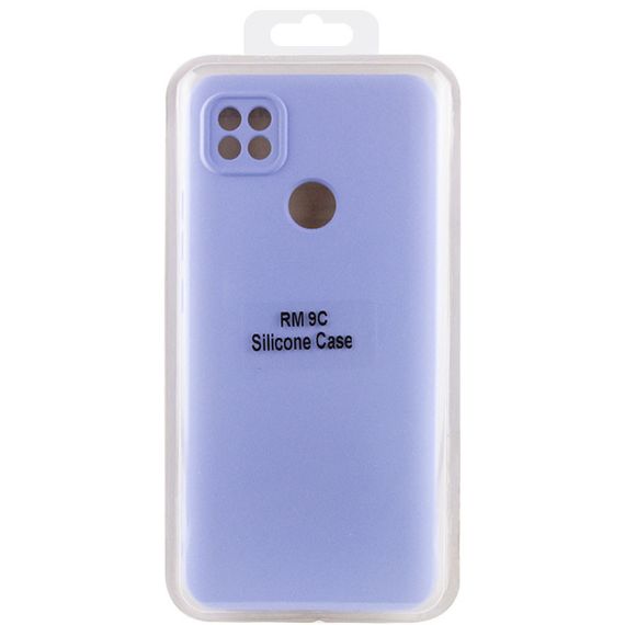 Чехол Silicone Cover Lakshmi Full Camera (A) для Xiaomi Redmi 9C Full camera, Бузковий/Dasheen | Зображення 4