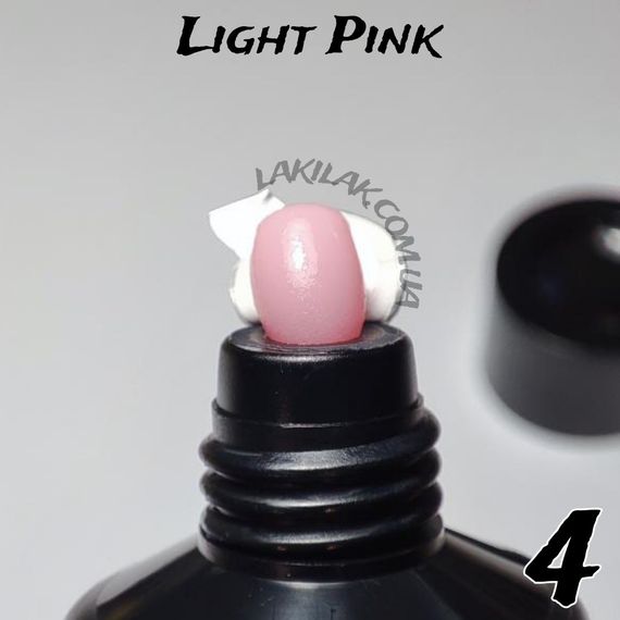 Полігель Designer №4 Light Pink (в тюбике) 30мл