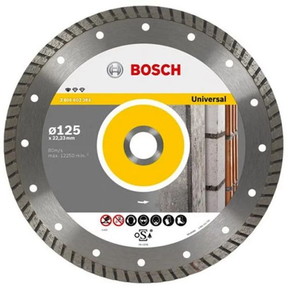 Диск алмазний по бетону 125х22.23 Bosch PF Universal турбо (2608603250)