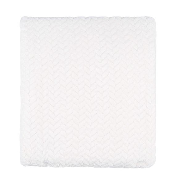 Плед Ardesto Jacquard Braid 160х200см, айворі (ART0201JB) | Зображення 3