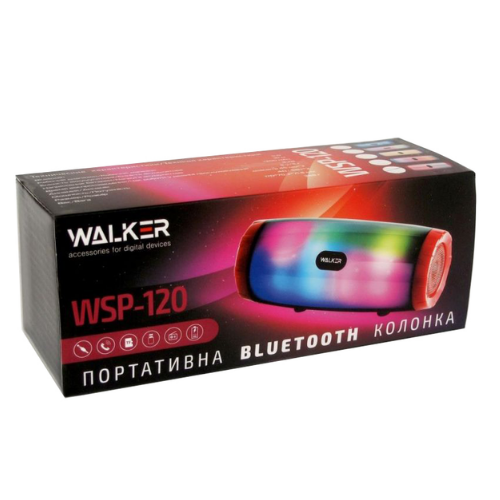 Портативна колонка 5W темно-синій WALKER WSP-120 | Зображення 1