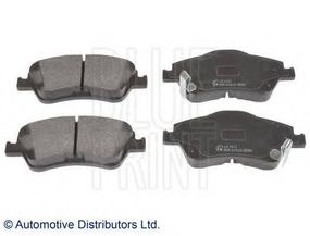 Комплект гальмівних колодок з 4 шт. дисків BLUE PRINT ADT342169 на TOYOTA BLADE (NRE15_, ZZE15_, ADE15_, ZRE15_, NDE15_)