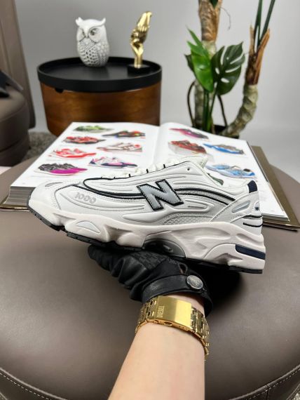 Мужские кроссовки New 1000 White Black весна / літо / осінь А3631 43 27.5 см | Зображення 6