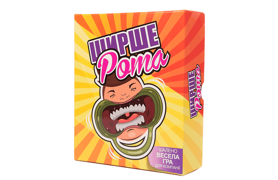 Настольная игра Шире рот (на украинском)