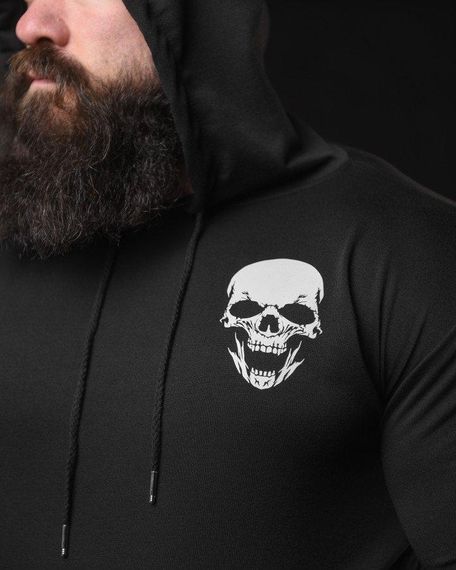 Худі maklin supper чорний НП4892 | Зображення 6