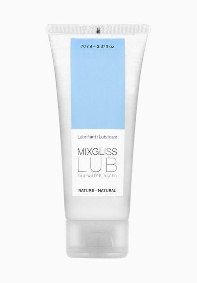 Лубрикант на водной основе MixGliss LUB NATURE (70 мл) с алантоином и экстрактом алоэ Sex Aura