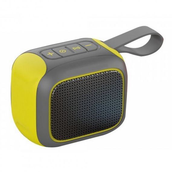 Портативна колонка XPRO A22 5Вт USB, AUX, FM, Bluetooth жовта (A22) | Зображення 5