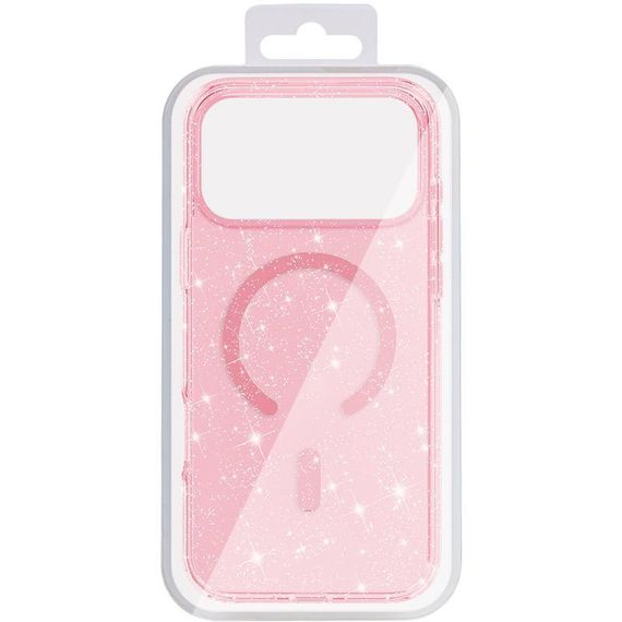 Чохол TPU Eclipse Sparkle (MagFit) для Apple iPhone 17 Pro (6.3") Pink | Зображення 4