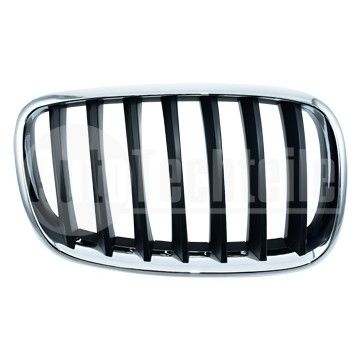 Решетка радиатора правая BMW X5 E70 06-13 / X6 E71 07-14 (хром./чёрн.), AutoTechteile, 700 0336, 700 0300