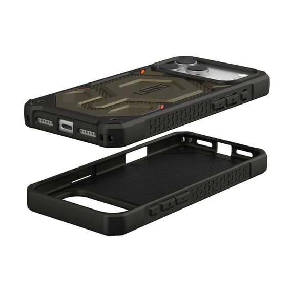 Чохол до мобільного телефона UAG iPhone 17 Pro Max Monarch Pro MagSafe Kevlar Element Green (11451411397B) | Зображення 6