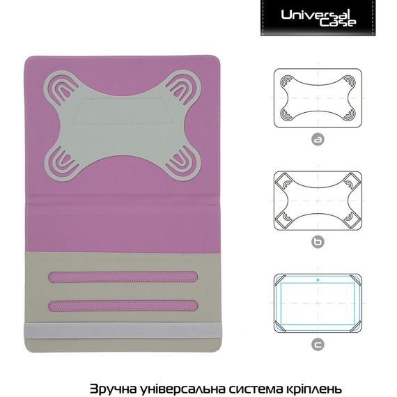 Чохол до планшета Armorstandart Elastic Band 10 Purple (ARM59077) | Зображення 1