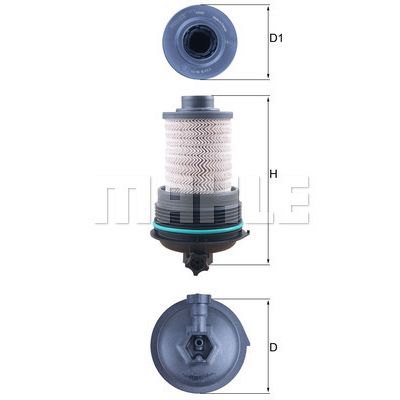 Фильтр топливный KOLBENSCHMIDT KX532