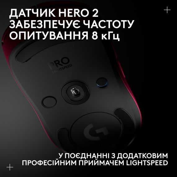 Мишка Logitech G Pro 2 Lightspeed Wireless Magenta (910-007309) | Зображення 8