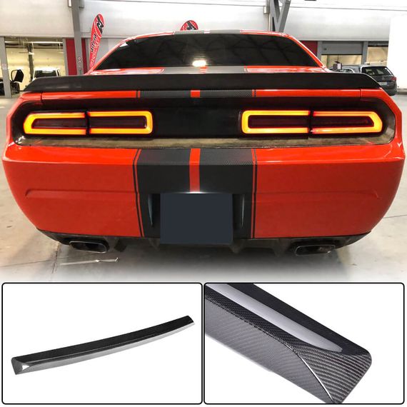 Спойлер (2008-2014, Карбон) для Dodge Challenger | Зображення 1