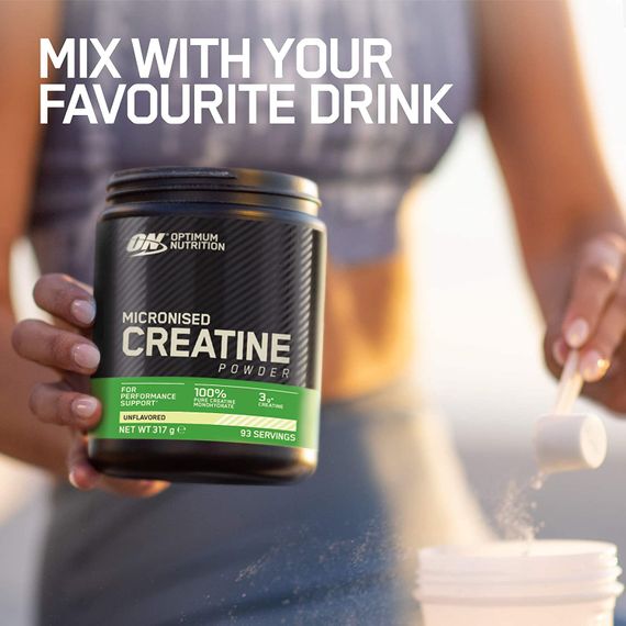 Креатин Optimum Nutrition Creatine Powder 317g (UK) | Зображення 2