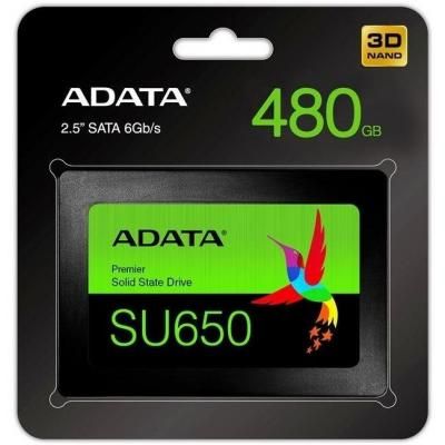 Накопитель SSD 2.5&quot; 480GB ADATA (ASU650SS-480GT-R) (ASU650SS-480GT-R) | Зображення 4