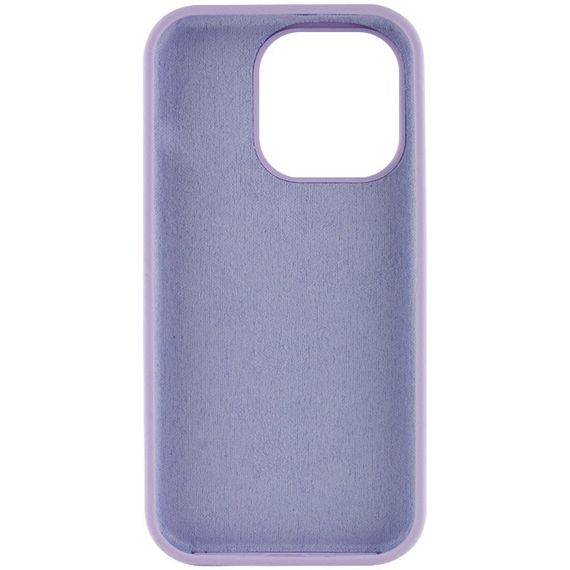 Чохол Silicone Case Full Protective (AA) NO LOGO для Apple iPhone 16 Pro Max (6.9") Бузковий / Lilac | Зображення 3