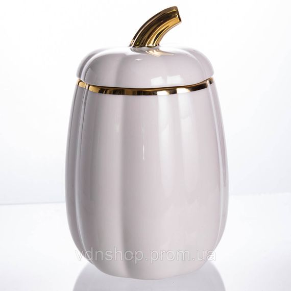 Банка для зберігання Гарбуз порцелянова 2 л з кришкою HP-26-4 | Зображення 3