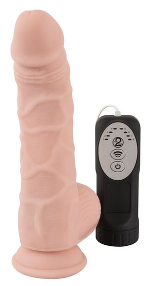 Вибратор на присоске Medical Silicone Pulsating Vib Sex Aura | Зображення 3