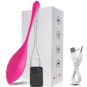 «Tiaodan» 9 режимів віброяйце вагінальне з пультом д/у та керуванням зі смартфона Sex Aura