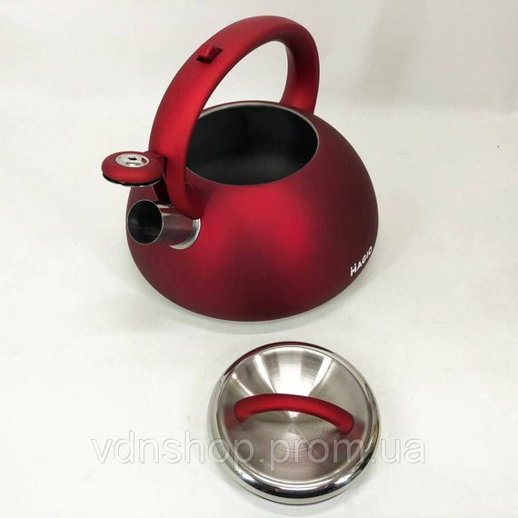 Чайник з нержавіючої сталі якісний, Чайник для газових плит Якісний металевий DX-29 | Зображення 2