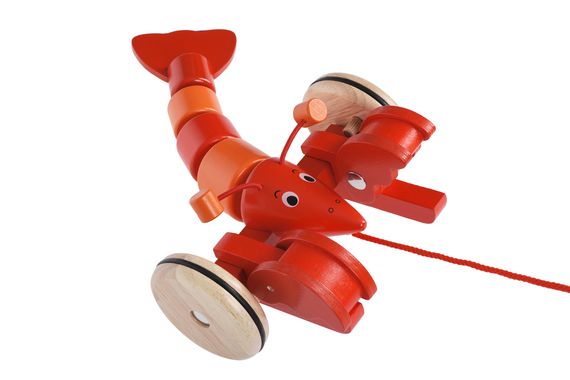 Игрушка-каталка Goki Лобстер 54904G | Зображення 1