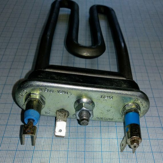 Тен 1800w,L-170 для пральної машини Indesit, Ariston без отвору під термостат і борти Thermowatt(Італія) | Зображення 3