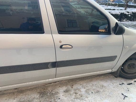 Накладки на ручки (нерж.) 2 шт, Carmos - Турецька сталь для Renault Clio II 1998-2005 рр | Зображення 3