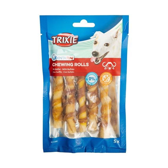 Ласощі для собак з буйволом Trixie Denta Fun 12 см, 70 гр