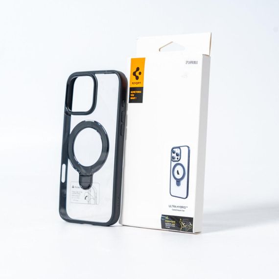 Чохол для смартфона Spigen AAA Magnetic Ring for Apple iPhone 14 Pro Black | Зображення 1