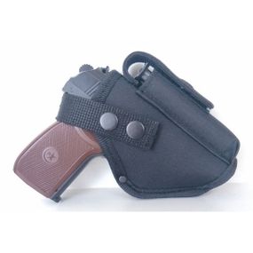 Кобура поясная ПМ чох/обойма (oxford чорная 600-D)