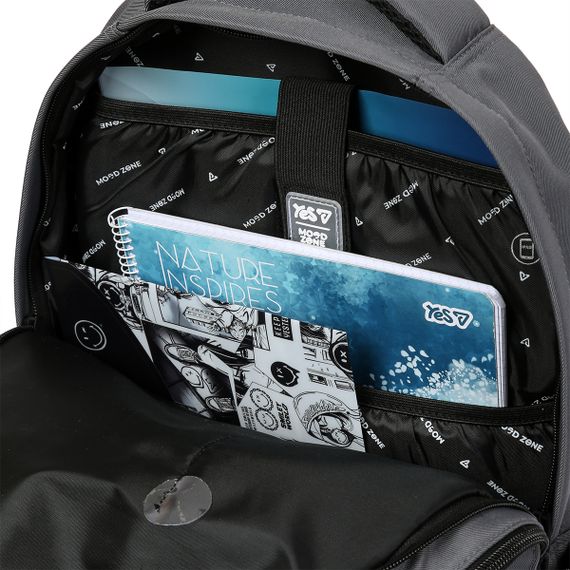 Рюкзак городской YES T-51 Emotions Grafit 559360 19.8 л | Зображення 6