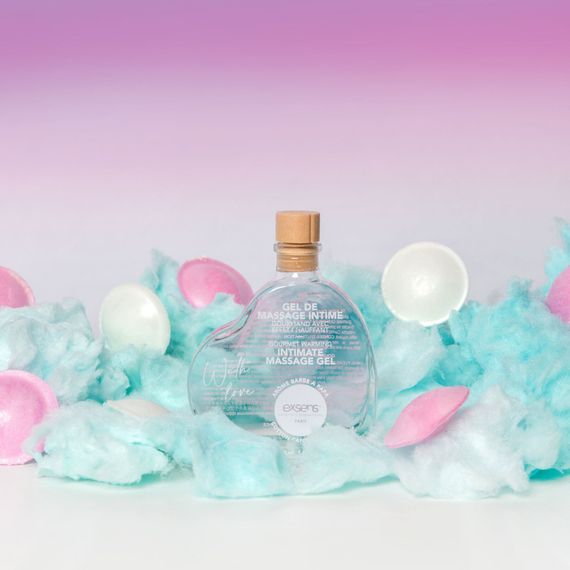 Масажний гель EXSENS With Love Cotton Candy 50 мл, розігрівальний, без цукру, їстівний | Зображення 2