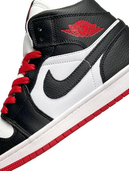 Женские кроссовки N-ik-e Air Jordan 1 Retro HD Black Red , Вьетнам , весна/лето/осень 37 | Зображення 6
