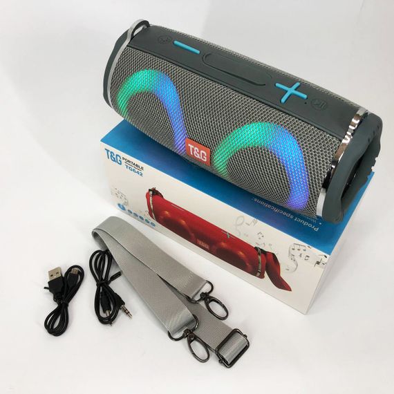 Недорогие портативные колонки, Блютуз-колонка с usb-портом, Bluetooth колонка радио на ремне MX-49 | Зображення 7