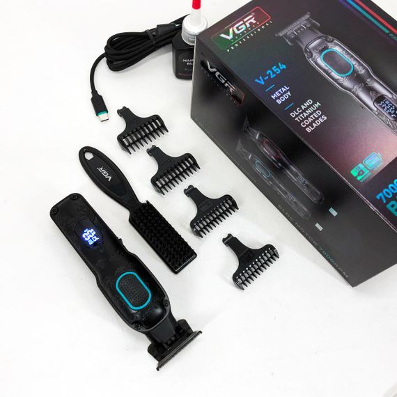 Триммер с насадками разной длины, Надежная машинка для стрижки, Машинка для стрижки акуммуляторная ES-85 | Зображення 3