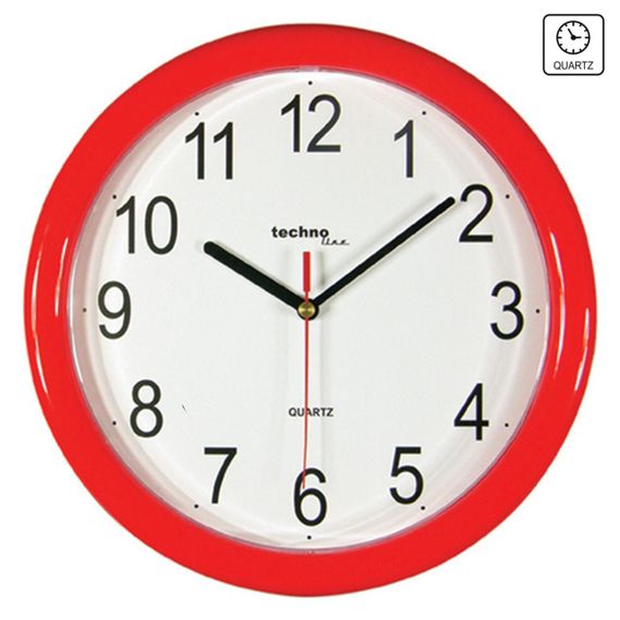 Годинник настінний Technoline WT600 Red (WT600 rot) | Зображення 1