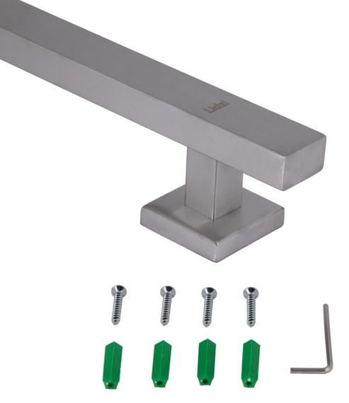 Душевая стойка Lidz Niagara 321 с держателем универсальная, Nickel, 660 мм, прямоугольная LDNIA321NKS46113 | Зображення 2