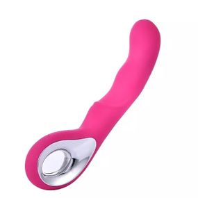 Вагінальний вібратор для стимуляції зони G (USB, рожевий)