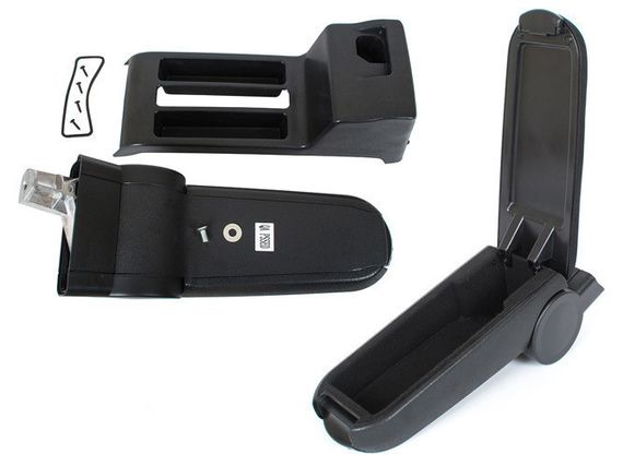 VW Polo IV 9N (01-09) підлокітник в зборі ЕКО-шкіра (шкірозамінник), ПОЛО 4 | Зображення 1