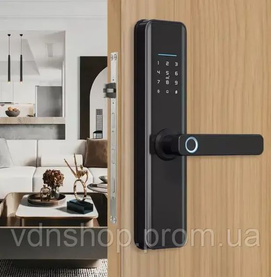 Дверной сенсорный замок с отпечатком пальца,умная биометрическая дверная ручка, 4 способа открытия