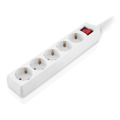 Сетевой фильтр питания REAL-EL RS-Protect M 1.8m, white (EL122300025) | Зображення 1