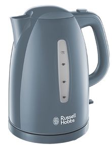 Чайник Russell Hobbs 21274-70 Textures Grey, 2400 Вт, 1,7 л, откидная крышка, серый (21274-70)