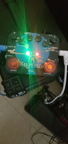 Гітарна педаль ефектів VSN Heavy Metal distortion для електрогітари | Зображення 7