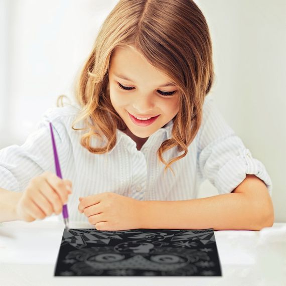 Набір для творчості Гратаж: Зоряні гравюри Nebulous Stars 11014, 5 основ | Зображення 1