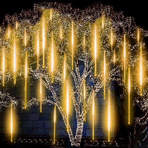 Гірлянда метеоритний дощ Springos 4 м 480 LED CL1212 Warm White | Зображення 2